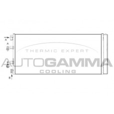 105714 AUTOGAMMA Конденсатор кондиціонера