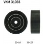 VKM 31038 SKF Паразитный / ведущий ролик, Поліклиновий ремінь