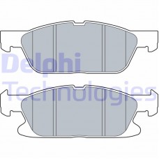 LP3280 DELPHI Комплект гальмівних колодок дисковий гальм