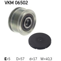 VKM 06502 SKF Механізм вільного ходу генератора