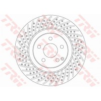 DF6433S TRW Гальмівний диск