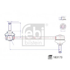 183173 FEBI BILSTEIN Тяга стійка стабілізатор