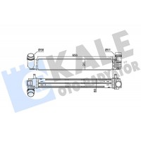 345110 KALE OTO RADYATÖR Интеркулер