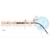 03.0244 ADRIAUTO Тросик, cтояночный тормоз
