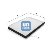 53.064.00 UFI Фільтр повітря у внутрішньому просторі