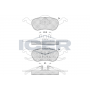 181264 ICER Комплект гальмівних колодок дисковий гальм