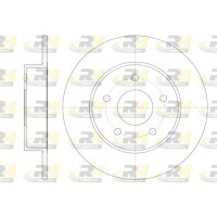 6820.00 ROADHOUSE Гальмівний диск