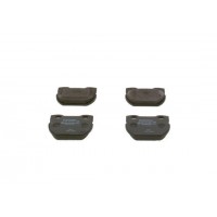 0 986 424 827 BOSCH Комплект гальмівних колодок дисковий гальм
