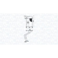 350218488000 MAGNETI MARELLI Теплообмінник обігрів салону