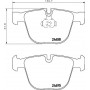 8DB 355 013-171 HELLA PAGID Комплект гальмівних колодок дисковий гальм