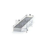 CUK 5141 MANN-FILTER Фільтр повітря у внутрішньому просторі