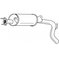 70614 SIGAM Глушник вихлопних газів кінцевий