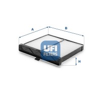 53.365.00 UFI Фільтр повітря у внутрішньому просторі