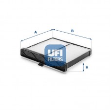53.365.00 UFI Фільтр повітря у внутрішньому просторі