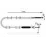 1 987 482 594 BOSCH Тросик, cтояночный тормоз