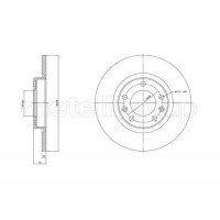 800-1759C CIFAM Гальмівний диск