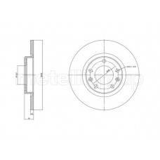 800-1759C CIFAM Гальмівний диск