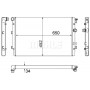 CR 2032 000S MAHLE Радіатор охолодження двигуна