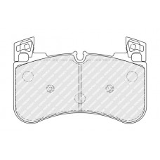 FDB5220 FERODO Комплект гальмівних колодок дисковий гальм