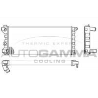 100078 AUTOGAMMA Радіатор охолодження двигуна