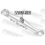 VWM-001 FEBEST Підвіска автоматична коробка передач