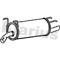 221137 KLARIUS Глушник вихлопних газів кінцевий