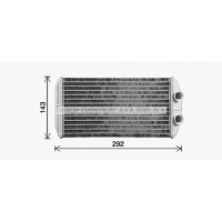 CN6338 AVA QUALITY COOLING Теплообмінник обігрів салону