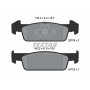 2573801 TEXTAR Комплект гальмівних колодок дисковий гальм