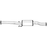 34407 SIGAM Середній глушник вихлопних газів