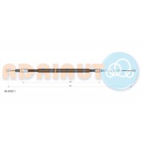 35.0222.1 ADRIAUTO Тросик, cтояночный тормоз