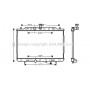 DN2291 AVA QUALITY COOLING Радіатор охолодження двигуна