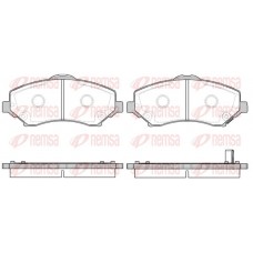 1259.02 REMSA Комплект гальмівних колодок дисковий гальм