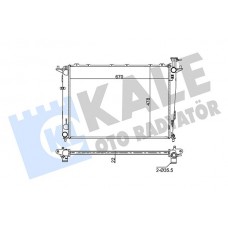 351260 KALE OTO RADYATÖR Радіатор охолодження двигуна 351260 KALE OTO RADYATÖR Радіатор охолодження двигуна