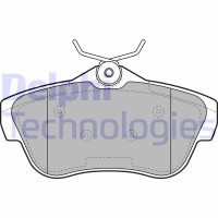 LP2071 DELPHI Комплект гальмівних колодок дисковий гальм