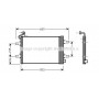SAA5007D AVA QUALITY COOLING Конденсатор кондиціонера