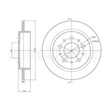 23-0311 METELLI Гальмівний диск