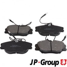 4163603310 JP GROUP Комплект гальмівних колодок дисковий гальм