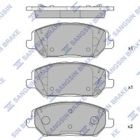 SP4242 Hi-Q КомплеК т гальмівних колодок, дискове гальмо