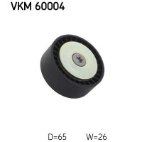 VKM 60004 SKF Паразитный / ведущий ролик, Поліклиновий ремінь