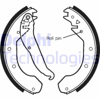 LS1297 DELPHI Комплект гальмівних колодок