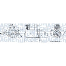 063721407010 MAGNETI MARELLI Стартер