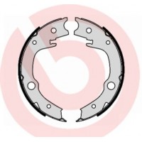 S 83 551 BREMBO Комплект гальмівних колодок, стояночная тормозная система