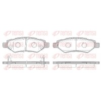 1335.02 REMSA Комплект гальмівних колодок дисковий гальм