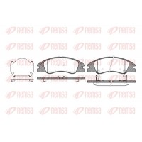 1134.02 REMSA Комплект гальмівних колодок дисковий гальм