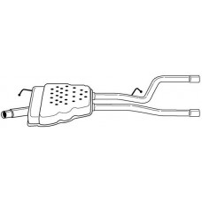 32433 SIGAM Середній глушник вихлопних газів