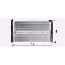 MT2276 AVA QUALITY COOLING Радіатор охолодження двигуна