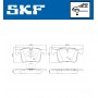 VKBP 80103 SKF Комплект гальмівних колодок дисковий гальм