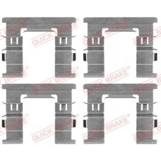 109-1869 QUICK BRAKE Комплектуючі колодки дискового гальма 109-1869 QUICK BRAKE Комплектуючі колодки дискового гальма