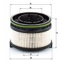 PU 11 001 z KIT MANN-FILTER Паливний фільтр