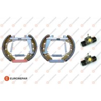 1611453480 EUROREPAR Комплект гальмів барабанний гальмівний механізм